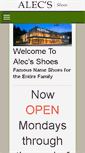 Mobile Screenshot of alecs-shoes.com